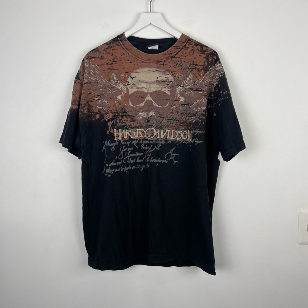Vintage Harley Davidson World T-shirt Size XXL